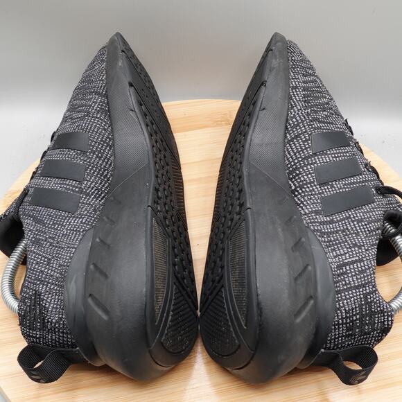 ADIDAS Womens Size 7 Black Gray SWIFT RUN 22 Running Sneakers Athletic GW8166 - Picture 5 of 11